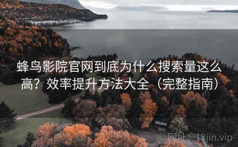 蜂鸟影院官网到底为什么搜索量这么高？效率提升方法大全（完整指南）